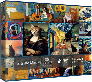 MOWS MOOWS MOOWSOW puzzle 1000 pezzi